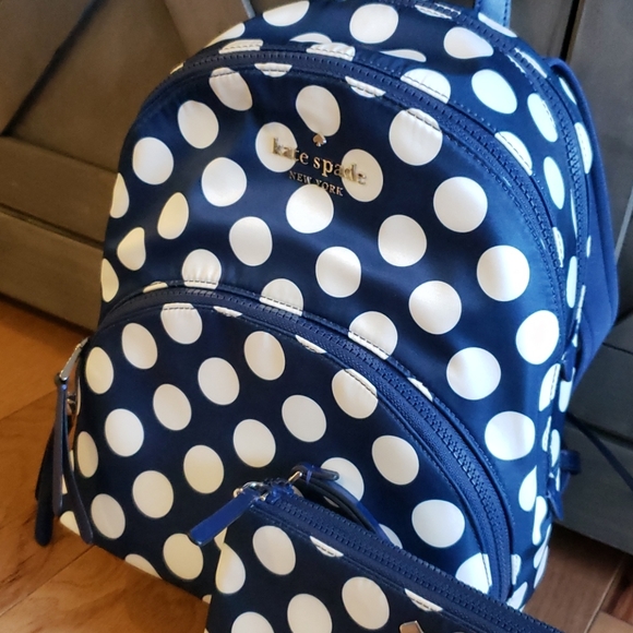 Poka Dot Backpack - Picture 2 of 5
